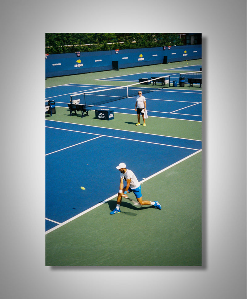 Djokovic famous backhand Us open 23'